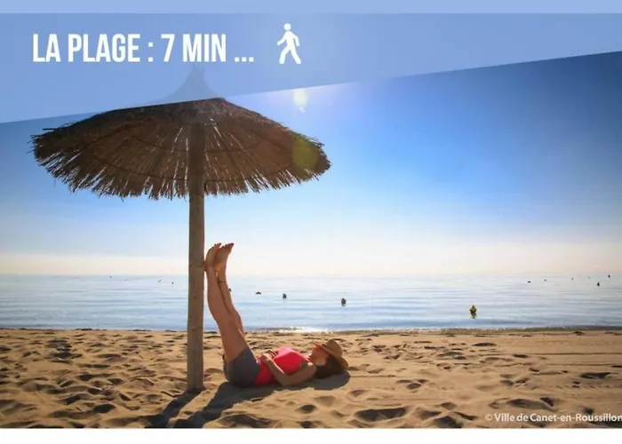 Sérénité - Superbe Terrasse Et Jacuzzi ! Canet-en-Roussillon